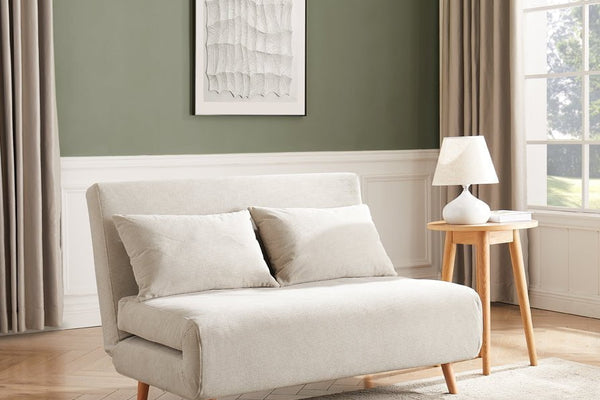 Seattle Double Click Clack Sofa Bed - Corduroy - Pebble - DUSK