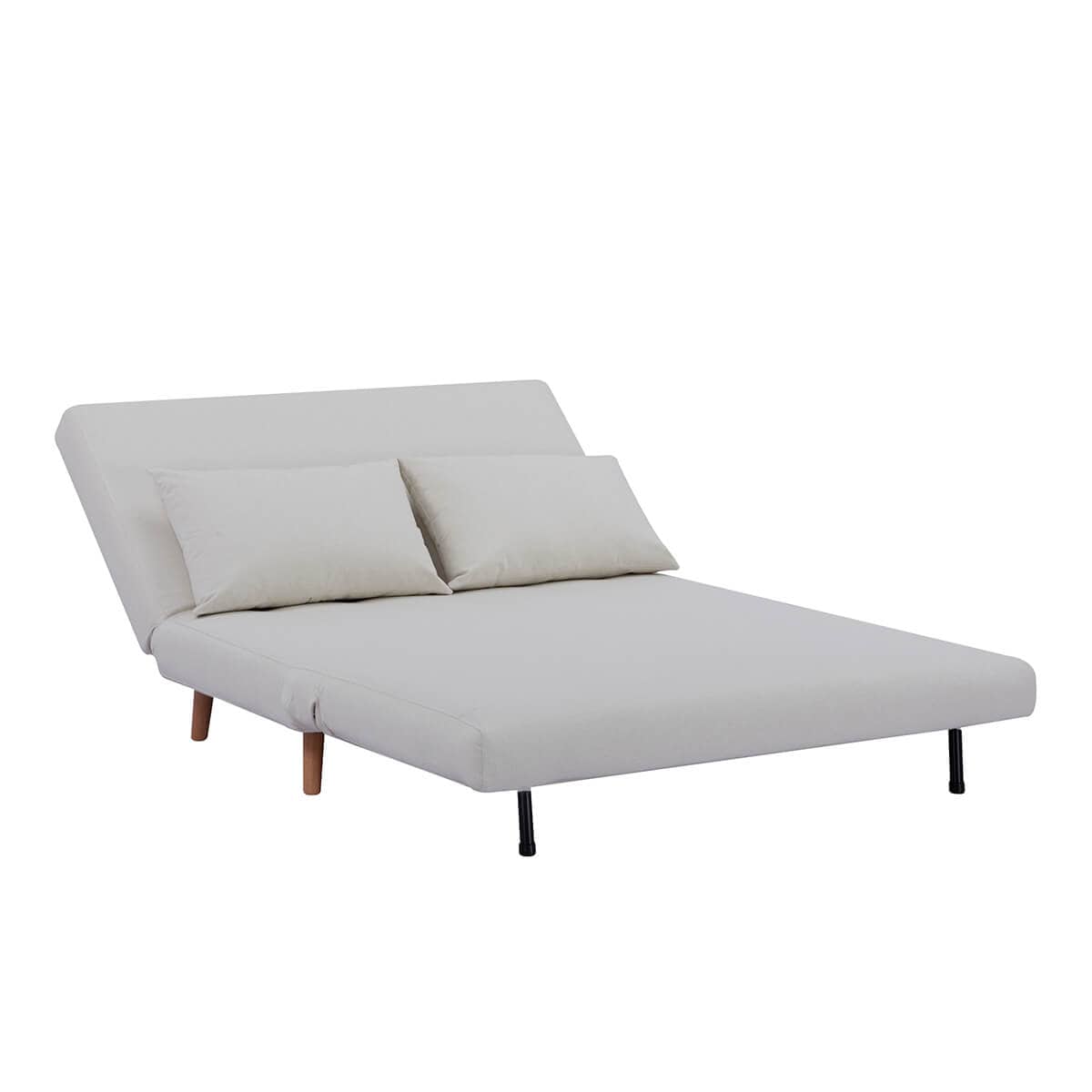 Seattle Double Click Clack Sofa Bed - Warm Natural - DUSK