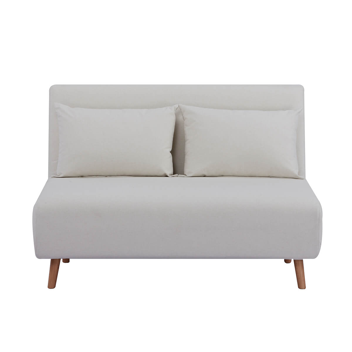 Seattle Double Click Clack Sofa Bed - Warm Natural - DUSK