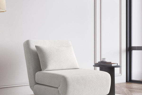 Seattle Single Click Clack Sofa Bed - Warm Natural - DUSK