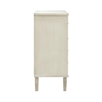 Sienna 5 Drawer Chest - Natural/Gold - DUSK