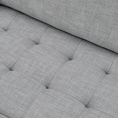 Sloane 3 Seater Sofa - Pebble Grey - DUSK