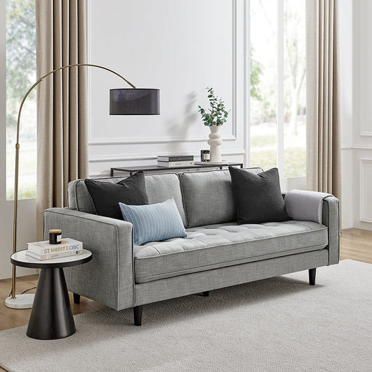 Sloane 3 Seater Sofa - Pebble Grey - DUSK 894