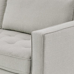 Sloane 3 Seater Sofa - Stone Grey - DUSK