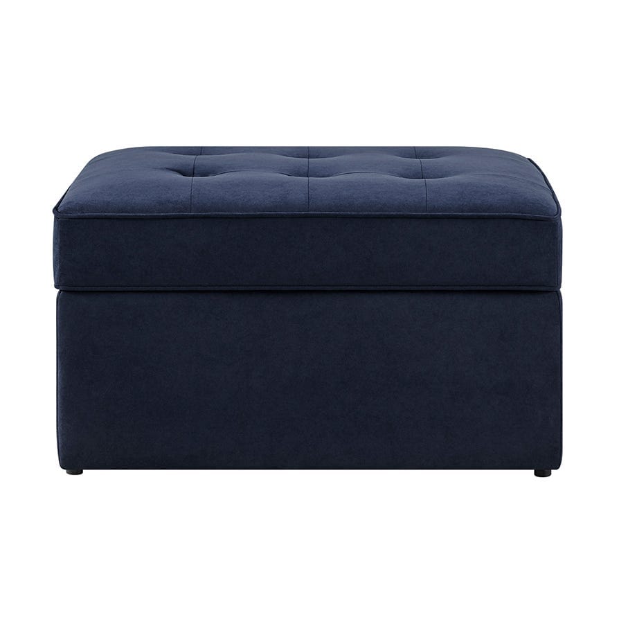 Sloane Pouffe - Dark Navy - DUSK