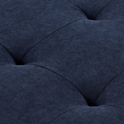 Sloane Pouffe - Dark Navy - DUSK