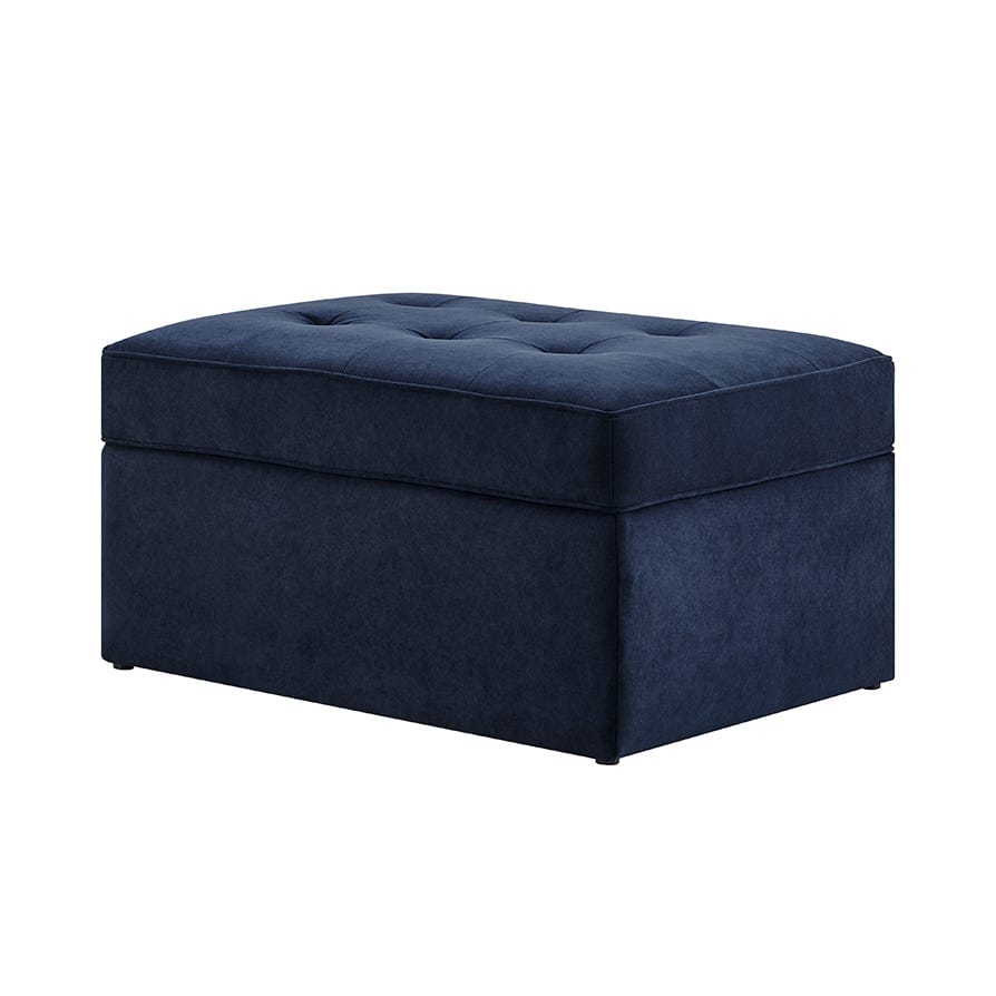 Sloane Pouffe - Dark Navy - DUSK