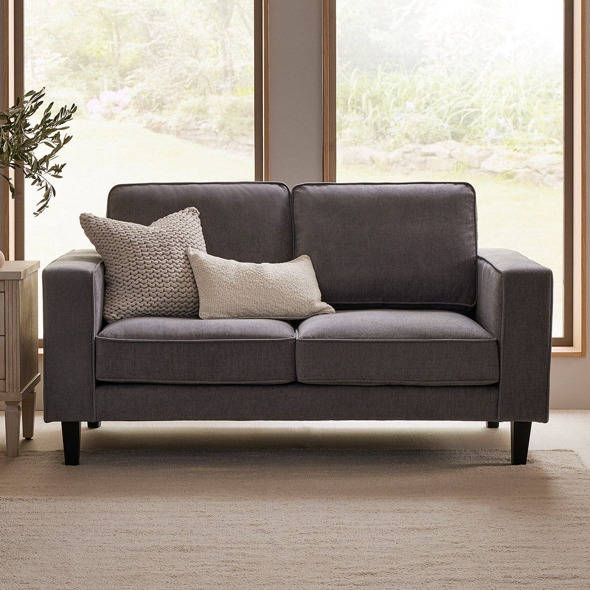 Soho 2 Seater Sofa - Grey - DUSK