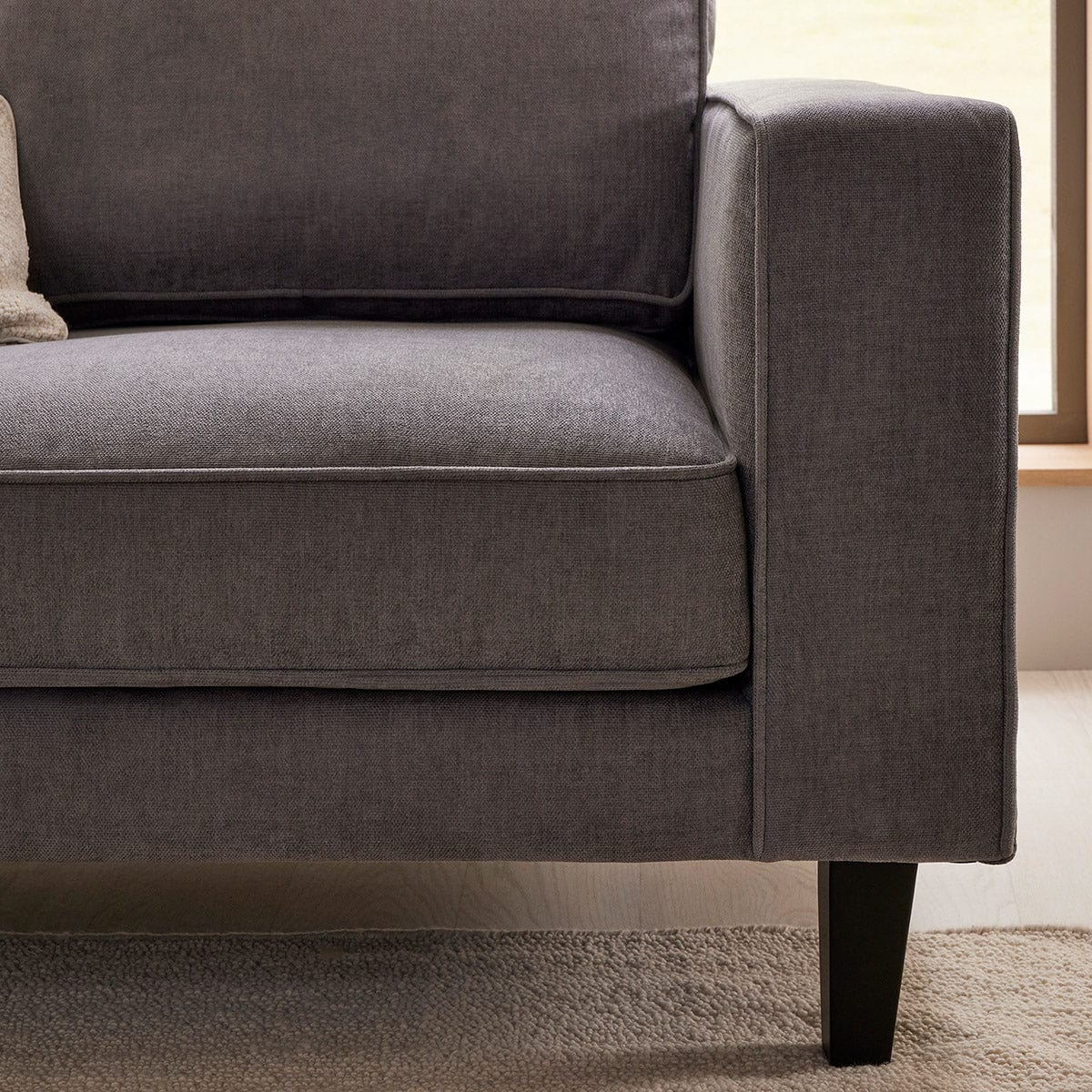 Soho 2 Seater Sofa - Grey - DUSK