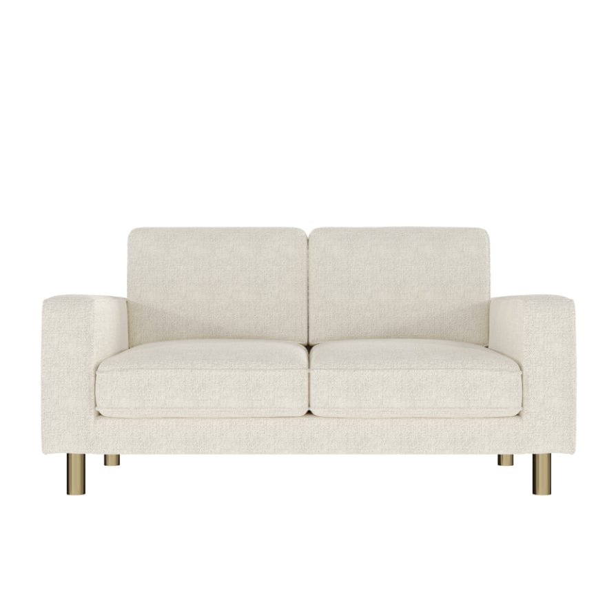 Soho Bouclé 2 Seater Sofa - Ivory - DUSK