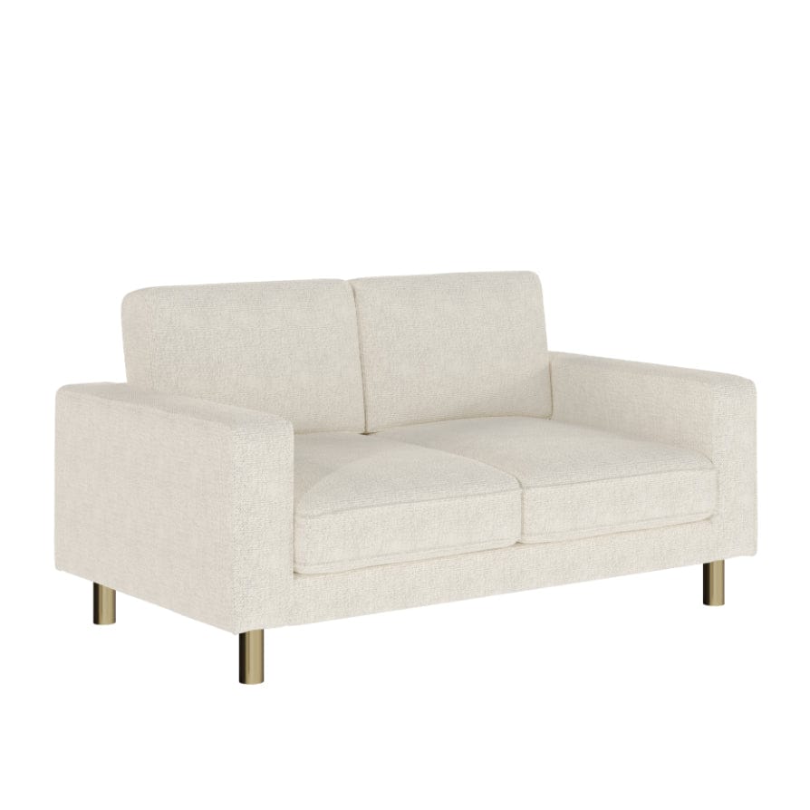 Soho Bouclé 2 Seater Sofa - Ivory - DUSK