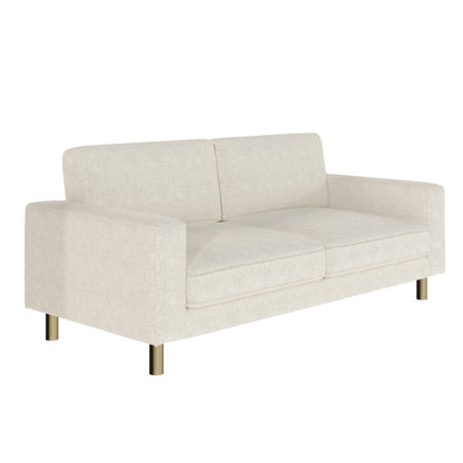 Soho Bouclé 3 Seater Sofa - Ivory - DUSK