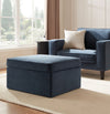 Soho Ottoman Storage Pouffe - Dark Blue - DUSK