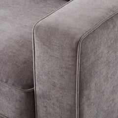 Soho Right Hand Chaise Sofa - Grey - DUSK