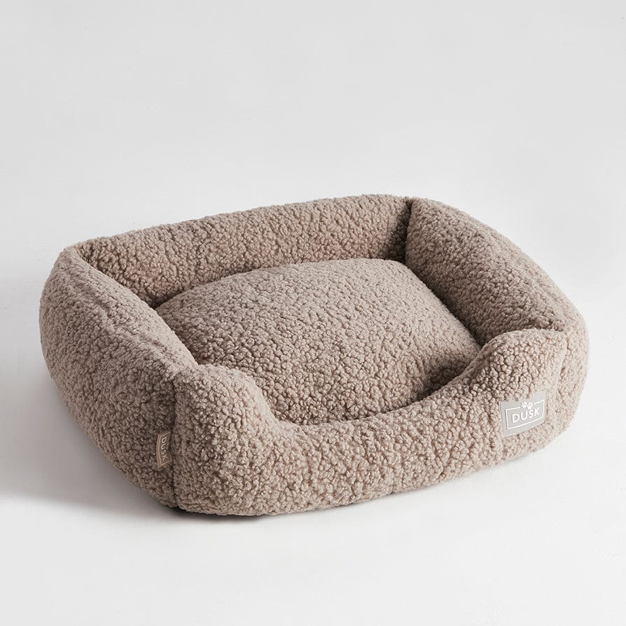 Teddy Basket Dog Bed - Taupe - DUSK