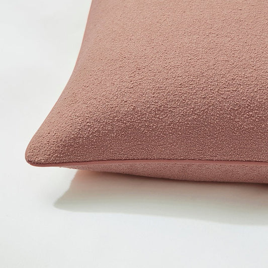Textured Cushion Cover - Dark Coral Pink - DUSK
