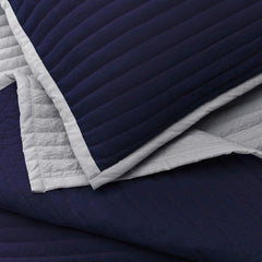 Twilight Cushion Cover - Navy Blue/Grey