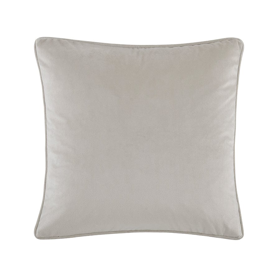 Velvet Sofa Cushion Cover - Stone - DUSK